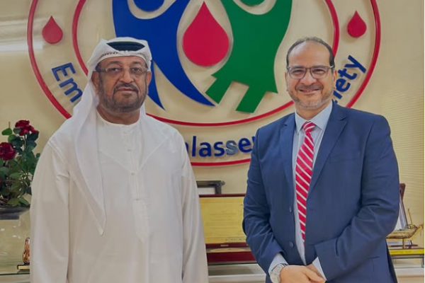 الاجتماع مع ممثل شركة فيرتكس للأدوية